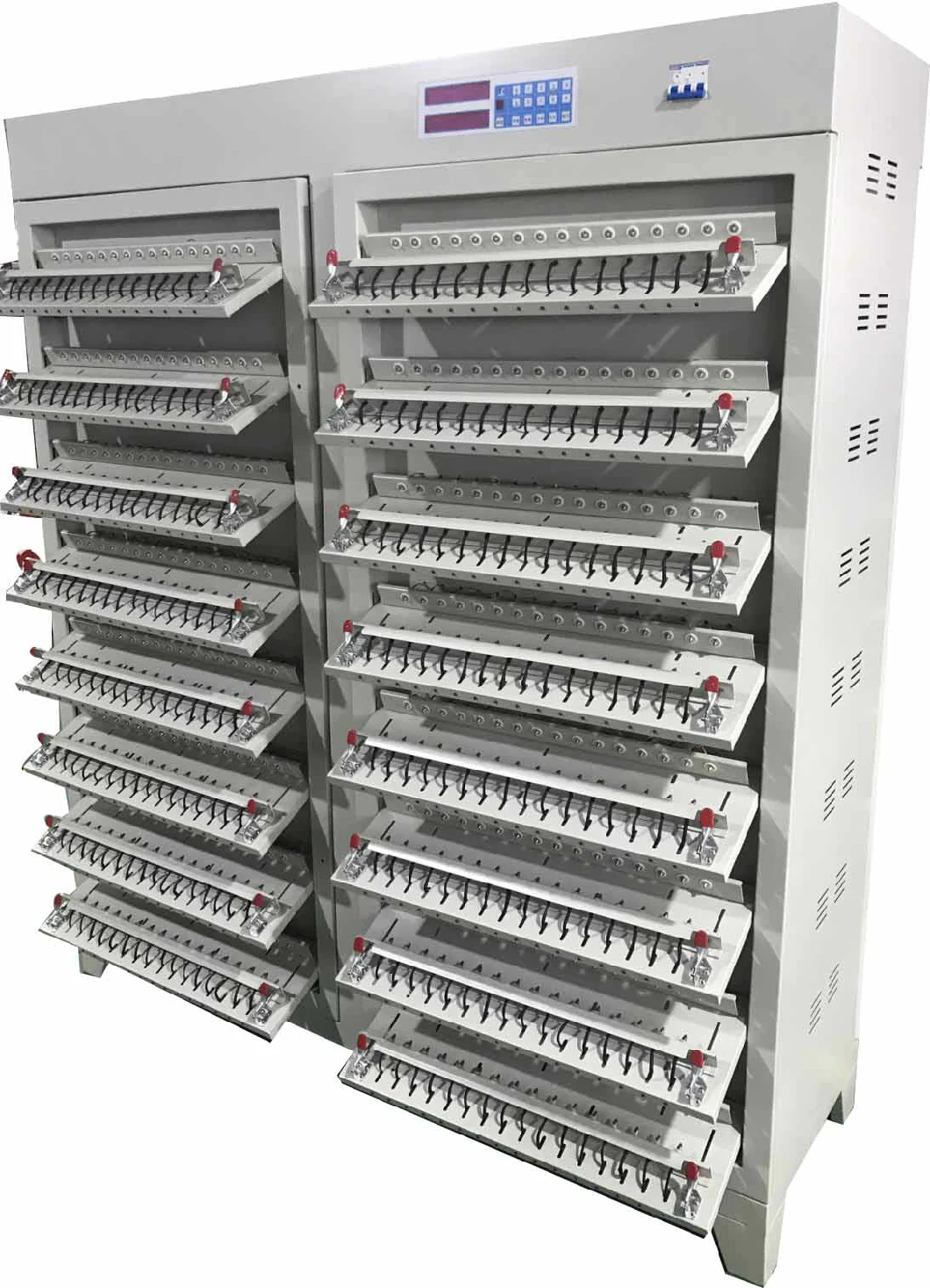 appareil de contrôle de capacité de machine d'essai de batterie de Li-ion de la Manche 5V3a 512 pour l'essai de capacité de cellules de cylindre et de cellules de poche