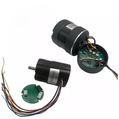 12v 24v 36v 48v Brushless DC Moteur à engrenage planétaire Engrenage conique à faible bruit 57MM