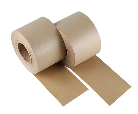 Brown que l'eau a activé Papier d'emballage de bande paerforée peut être adapté aux besoins du client et anti charge statique
