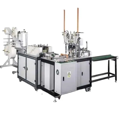 Machine jetable de masque avec le masque à 3 couches de pliage de textile non tissé