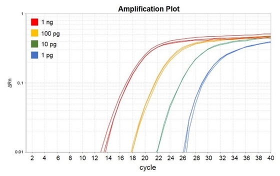 Réactif biochimique aucun vert 1000 d'Accuris QMax de réactions du mélange X 20ul de Rox QPCR