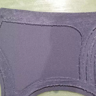 Aucun sous-vêtements sans couture de positionnement manuels de dispositif d'enduction de machine de tasse de soutien-gorge