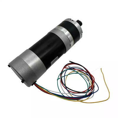 12v 24v 36v 48v Brushless DC Moteur à engrenage planétaire Engrenage conique à faible bruit 57MM