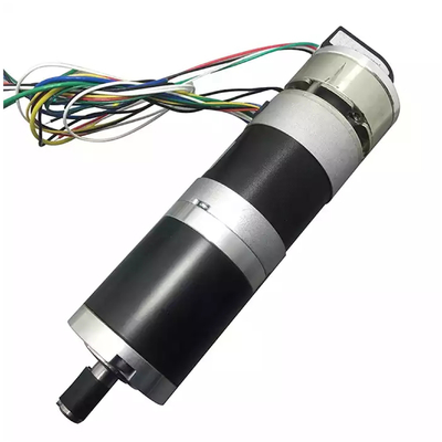 12v 24v 36v 48v Brushless DC Moteur à engrenage planétaire Engrenage conique à faible bruit 57MM