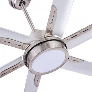 Moteur d'inverseur sans brosse de ventilateurs de plafond de lame en aluminium de gymnase à la maison de 120V 84 pouces