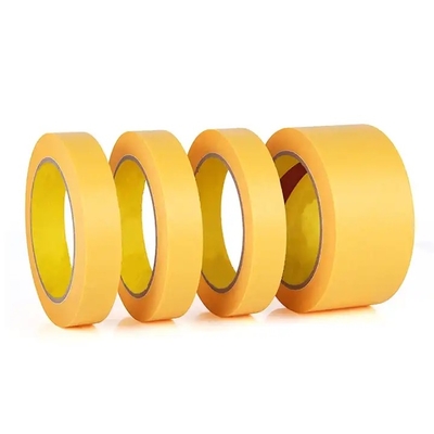 Catégorie industrielle masquant la beauté de protection de peinture de jet d'or de bande gommée de papier d'emballage