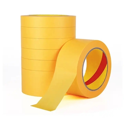 Catégorie industrielle masquant la beauté de protection de peinture de jet d'or de bande gommée de papier d'emballage