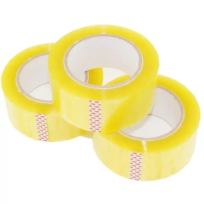 Logo Acrylic Clear Packing Tape fait sur commande, bande claire adhésive d'OEM
