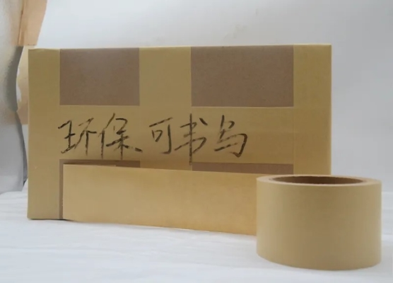 Nouvelle protection de l'environnement de bande faite sur commande de Logo Printing Kraft Paper Packaging