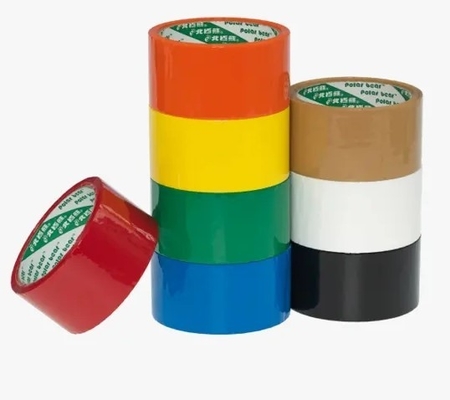 35-50 bande d'emballage de couleur de micron, bande écossaise de emballage légère adhésive