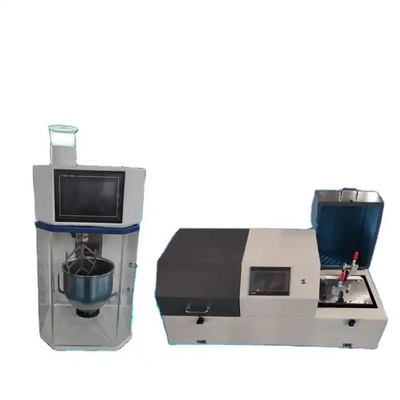 Nouveau mortier standard de ciment de laboratoire secouant l'écran tactile de Tableau