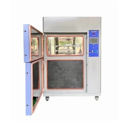 Chambre environnementale automatique d'essai de choc thermique de laboratoire personnalisable