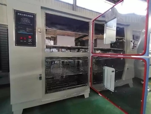 Chambre concrète de carbonation de laboratoire, chambre concrète d'essai de climat de carbonation