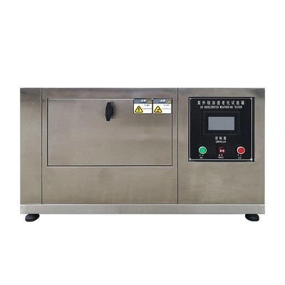 Matériel UV d'acier inoxydable de chambre d'essai de petit affichage de bureau