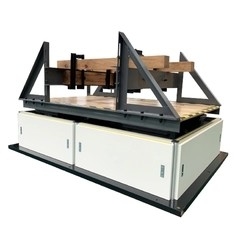 Banc d'essai de vibration d'OEM, Tableau de bosse de simulation de transport
