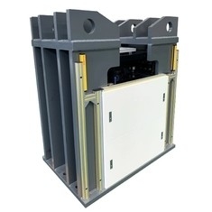 Le système de test vertical pneumatique de spectre de réponse de choc peut résister à la charge 1000kg