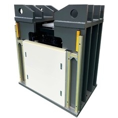 Le système de test vertical pneumatique de spectre de réponse de choc peut résister à la charge 1000kg