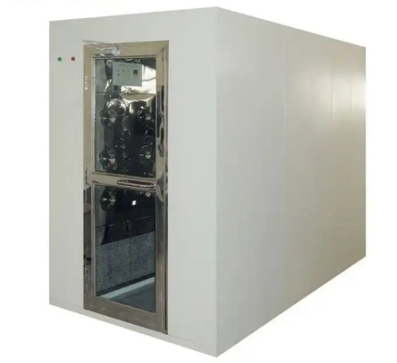 Douche d'air automatique de Cleanroom de coup, pièce de douche d'air avec la porte d'oscillation de couplage
