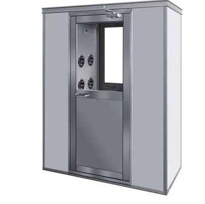 Douche d'air automatique de Cleanroom de coup, pièce de douche d'air avec la porte d'oscillation de couplage