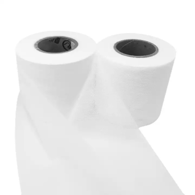 100% coton non tissé d'air chaud d'antibactérien de fibre d'es, tissu filtrant de coton chaud de fonte