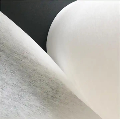 100% coton non tissé d'air chaud d'antibactérien de fibre d'es, tissu filtrant de coton chaud de fonte