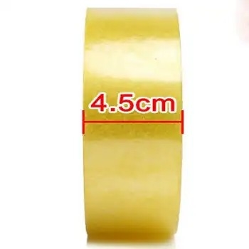 La logistique de emballage transparente jaune de bande de grand petit pain exprime le cachetage de carton