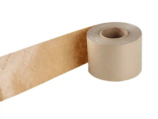 Brown que l'eau a activé Papier d'emballage de bande paerforée peut être adapté aux besoins du client et anti charge statique