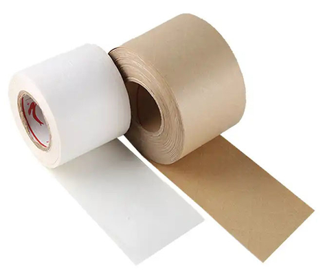 Brown que l'eau a activé Papier d'emballage de bande paerforée peut être adapté aux besoins du client et anti charge statique