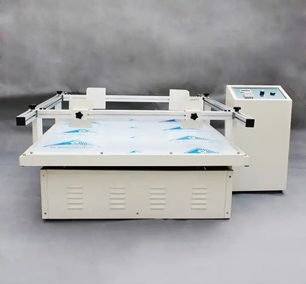 Dispositif trembleur de vibration de simulation de transport, appareil de contrôle de empaquetage de vibration de carton