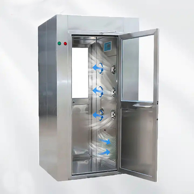Type d'induction douche d'air automatique de porte coulissante pour les usines pharmaceutiques