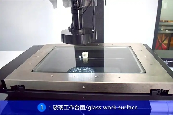 Système optique bidimensionnel manuel de commande numérique par ordinateur de machine de mesure de vision