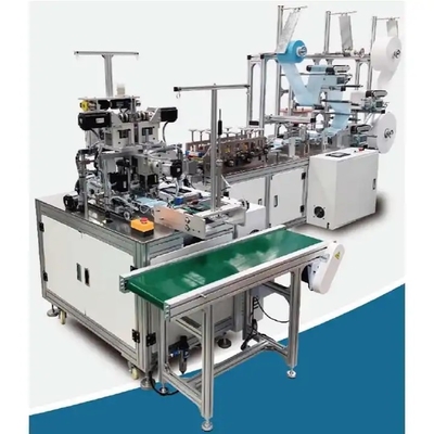 Machine jetable de masque avec le masque à 3 couches de pliage de textile non tissé