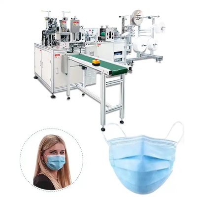Machine jetable complètement automatique de fabrication du masque Kn95 pour des hôpitaux