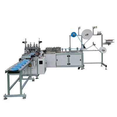 Chaîne de production de machine jetable de fabrication de masque de Trois-couche