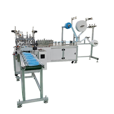 Chaîne de production de machine jetable de fabrication de masque de Trois-couche