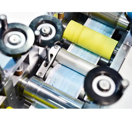 Grande vitesse médicale jetable de machine de fabrication de masque automatique