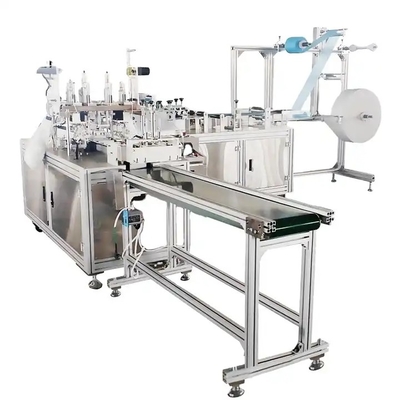 Masque protecteur 3ply jetable non-tissé médical rendant la machine automatique