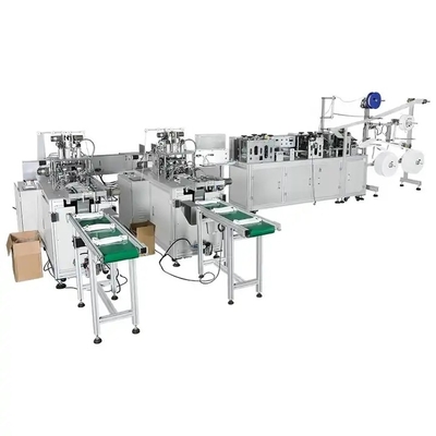 Masque protecteur 3ply jetable non-tissé médical rendant la machine automatique