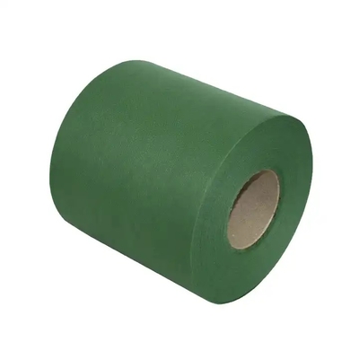 Polypropylène enflé non tissé de la fonte 100 pp de tissu de Spunbonded Rolls