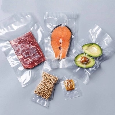 Le GV réutilisable souple en plastique de sac de vide de réfrigérateur de Reheatable a gravé des biens en refief