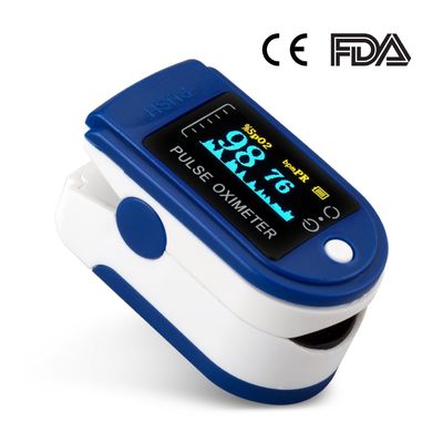 1.5V*2 moniteur à la maison de saturation de l'oxygène de tube de Digital d'oxymètre d'impulsion de bout du doigt de la FCC Rohs