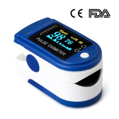 Moniteur Spo2 de saturation de l'oxygène de sang de doigt d'oxymètre d'impulsion de bout du doigt de sonde du Temp 180BPM