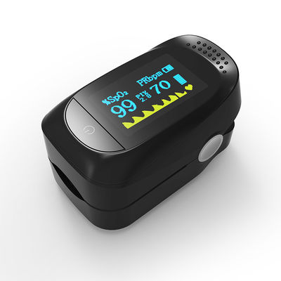 coeur Rate Monitor Finger Clip d'ABS d'oxymètre d'impulsion de bout du doigt de 1.5V*2 49.5g