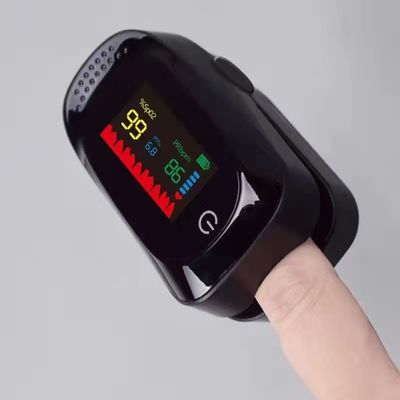 coeur Rate Monitor Finger Clip d'ABS d'oxymètre d'impulsion de bout du doigt de 1.5V*2 49.5g