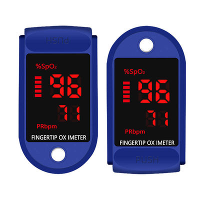Le compteur d'oxygène de sang d'oxymètre d'impulsion de bout du doigt d'OLED 50g a mené le coeur Rate Monitor Oximeter