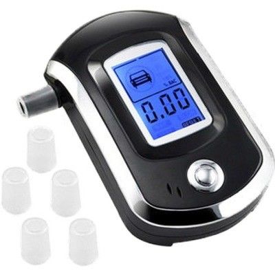 Appareil de contrôle de Digital Breathalyer Acohol de contrôle de MCU avec l'embouchure