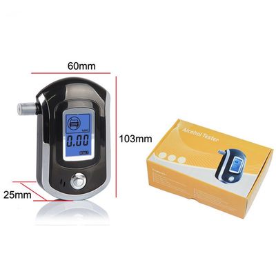 Appareil de contrôle de Digital Breathalyer Acohol de contrôle de MCU avec l'embouchure