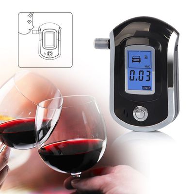 Appareil de contrôle de Digital Breathalyer Acohol de contrôle de MCU avec l'embouchure