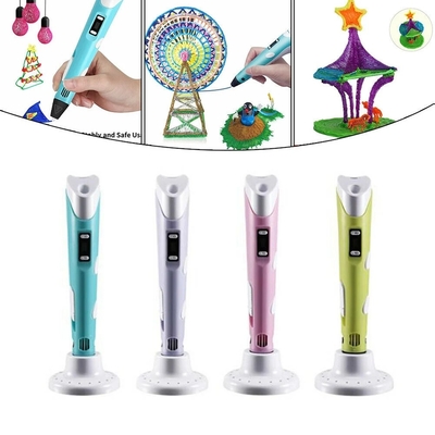 Imprimante Pen 5V 2A de Mini Intelligent Drawing 3D avec l'affichage d'OLED